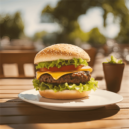 Celebra la Giornata Mondiale dell'Hamburger con Karel
